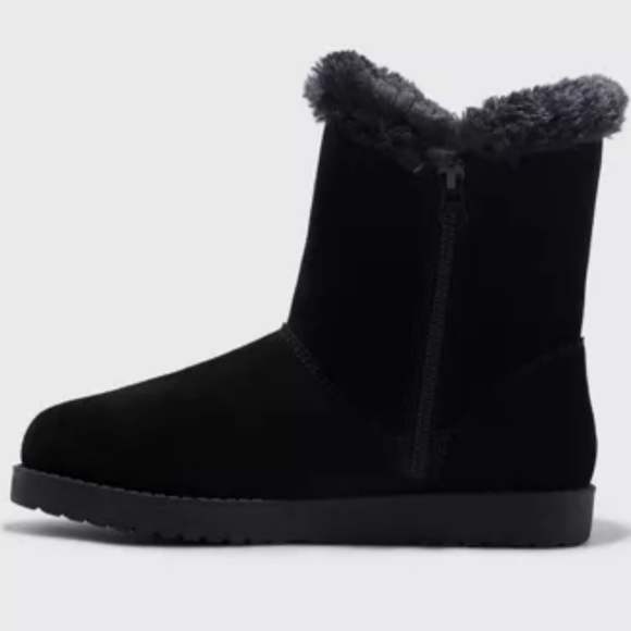 Women's Cat Mid Shearling Style Boots - Universal Thread - Picture 2 of 6